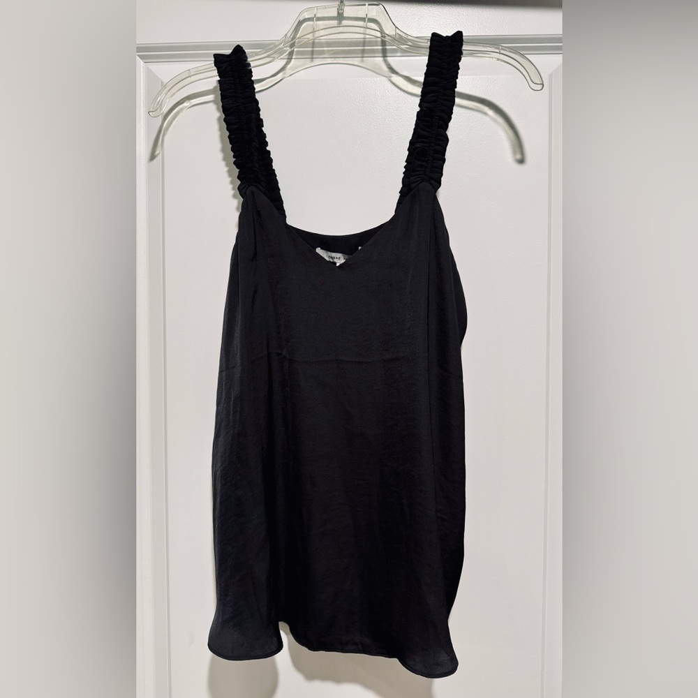 NWT Naked Zebra Black Camisole Top